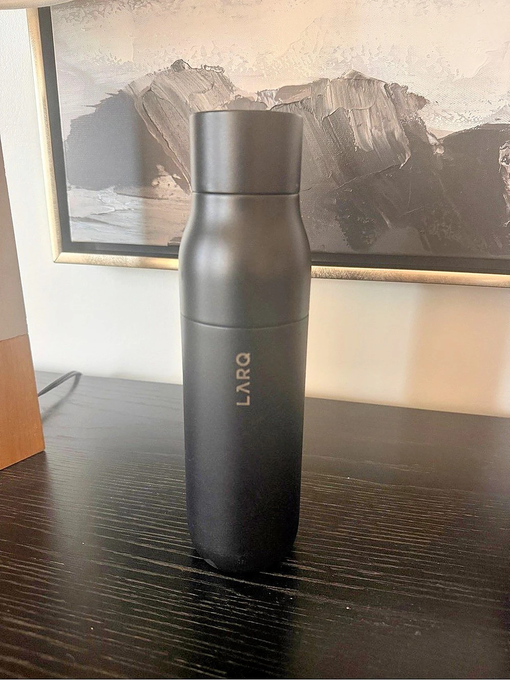 LARQ 17 oz Self Cleaning Black Insulated Water Bottle